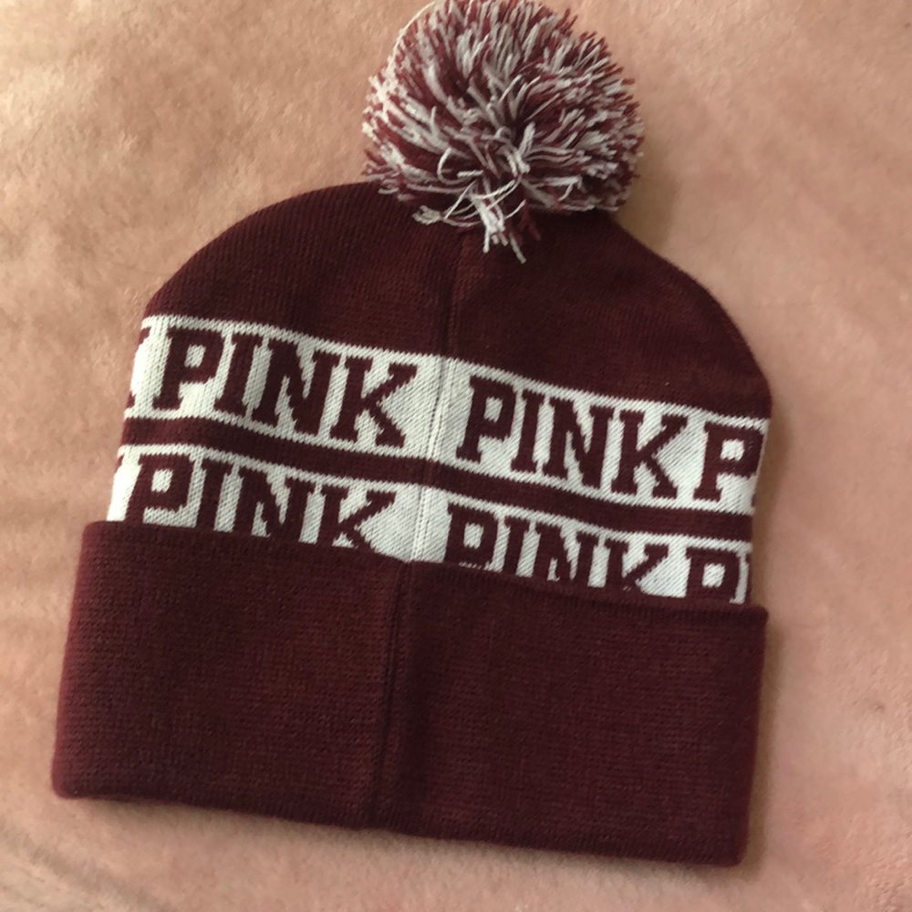 PINK beanie